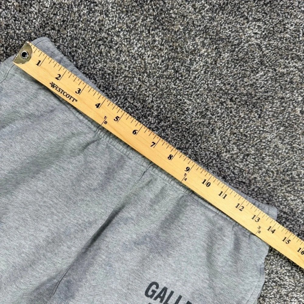 Gallery Dept Mens XL French Terry Sweatpants Gray Logo Joggers Active USA Made
